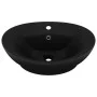 Luxurious sink with matte black ceramic overflow 58.5x39 cm by vidaXL, Sinks - Ref: Foro24-146942, Price: 86,01 €, Discount: %