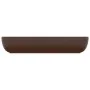 Mattes dunkelbraunes rechteckiges Keramik-Luxuswaschbecken 71x38 cm von vidaXL, Sinkt - Ref: Foro24-146962, Preis: 82,10 €, R...