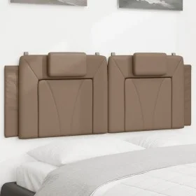 Gepolstertes Bettkopfteil aus Cappuccino-Kunstleder, 140 cm von , Kopf- und Fußteile - Ref: Foro24-374794, Preis: 47,37 €, Ra...