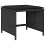 Garden dining set with cushions 13 pieces black synthetic rattan by , Garden sets - Ref: Foro24-3278106, Price: 643,47 €, Dis...