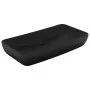 Matte black rectangular ceramic luxury washbasin 71x38 cm by vidaXL, Sinks - Ref: Foro24-146964, Price: 111,16 €, Discount: %