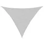 100% light gray oxford polyester sail awning 2.5x2.5x3.5 m by , Umbrellas - Ref: Foro24-4000911, Price: 22,41 €, Discount: %