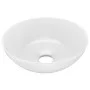Matte White Ceramic Round Bathroom Sink by vidaXL, Sinks - Ref: Foro24-146976, Price: 62,61 €, Discount: %