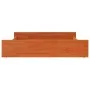 Cajones de cama 2 uds madera maciza de pino marrón cera de , Camas y accesorios - Ref: Foro24-847170, Precio: 80,90 €, Descue...