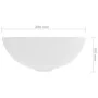 Rundes Badezimmerwaschbecken aus mattweißer Keramik von vidaXL, Sinkt - Ref: Foro24-146976, Preis: 63,84 €, Rabatt: %