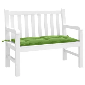 Kissen für Gartenbank, grüner Melange-Stoff, 100x50x7 cm. von , Kissen für Stühle und Sofas - Ref: Foro24-4002536, Preis: 21,...