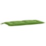 Kissen für Gartenbank, grüner Melange-Stoff, 100x50x7 cm. von , Kissen für Stühle und Sofas - Ref: Foro24-4002536, Preis: 27,...