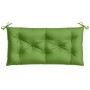 Kissen für Gartenbank, grüner Melange-Stoff, 100x50x7 cm. von , Kissen für Stühle und Sofas - Ref: Foro24-4002536, Preis: 27,...