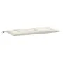Kissen für Gartenbank 2 Stück Stoff Creme Melange 100x50x7 cm von , Kissen für Stühle und Sofas - Ref: Foro24-4002588, Preis:...