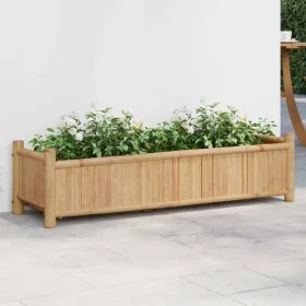 Jardinera de bambú 100x30x25 cm de , Maceteros y jardineras - Ref: Foro24-366461, Precio: 85,21 €, Descuento: %