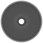 Matte dark gray round ceramic luxury washbasin 32.5x14 cm by vidaXL, Sinks - Ref: Foro24-146972, Price: 59,51 €, Discount: %