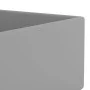 Light gray ceramic sink with overflow by vidaXL, Sinks - Ref: Foro24-146993, Price: 64,14 €, Discount: %