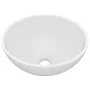 Lavabo de lujo redondo cerámica blanco mate 32,5x14 cm de vidaXL, Lavabos - Ref: Foro24-146965, Precio: 101,63 €, Descuento: %