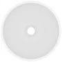 Lavabo de lujo redondo cerámica blanco mate 32,5x14 cm de vidaXL, Lavabos - Ref: Foro24-146965, Precio: 101,63 €, Descuento: %