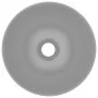 Light gray ceramic round bathroom sink by vidaXL, Sinks - Ref: Foro24-146982, Price: 51,81 €, Discount: %