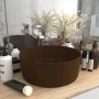Matte dark brown ceramic round luxury washbasin 40x15 cm by vidaXL, Sinks - Ref: Foro24-147017, Price: 67,08 €, Discount: %