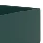Dunkelgrünes Keramikwaschbecken mit Überlauf von vidaXL, Sinkt - Ref: Foro24-146992, Preis: 77,03 €, Rabatt: %