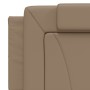 Bett mit Cappuccino-Kunstledermatratze 160x200 cm von , Betten und Lattenroste - Ref: Foro24-3208807, Preis: 419,65 €, Rabatt: %