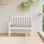 Gartenbankkissen aus hellgrauem Melangestoff 100x50x7 cm von , Kissen für Stühle und Sofas - Ref: Foro24-4002531, Preis: 22,0...