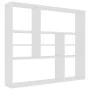Weißes Wandregal aus Sperrholz, 90 x 16 x 78 cm von vidaXL, Regale und Regale - Ref: Foro24-802939, Preis: 49,76 €, Rabatt: %