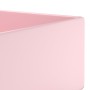 Matte pink ceramic sink with overflow by vidaXL, Sinks - Ref: Foro24-146988, Price: 93,10 €, Discount: %