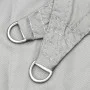 100% light gray oxford polyester sail awning 4.5x4.5x4.5 m by , Umbrellas - Ref: Foro24-4000920, Price: 39,01 €, Discount: %