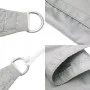 100% light gray oxford polyester sail awning 4.5x4.5x4.5 m by , Umbrellas - Ref: Foro24-4000920, Price: 39,01 €, Discount: %