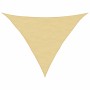 Toldo de vela poliéster oxford 100% arena 3,5x3,5x4,9 m de , Sombrillas - Ref: Foro24-4000936, Precio: 23,37 €, Descuento: %