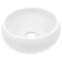 Matte white round ceramic luxury washbasin 40x15 cm by vidaXL, Sinks - Ref: Foro24-146998, Price: 83,87 €, Discount: %