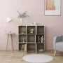 Estantería madera contrachapada color roble Sonoma 90x30x90 cm de vidaXL, Librerías y estanterías - Ref: Foro24-802933, Preci...