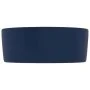 Mattes dunkelblaues rundes Luxuswaschbecken aus Keramik 40x15 cm von vidaXL, Sinkt - Ref: Foro24-147012, Preis: 75,40 €, Raba...