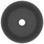 Matte dark gray round ceramic luxury washbasin 40x15 cm by vidaXL, Sinks - Ref: Foro24-147016, Price: 55,21 €, Discount: %