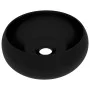 Lavabo de lujo redondo cerámica negro mate 40x15 cm de vidaXL, Lavabos - Ref: Foro24-147008, Precio: 68,51 €, Descuento: %