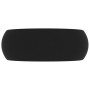 Matte black round ceramic luxury washbasin 40x15 cm by vidaXL, Sinks - Ref: Foro24-147008, Price: 68,49 €, Discount: %
