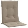 Garden chair cushion low backrest 2 units taupe Oxford fabric by , Cushions for chairs and sofas - Ref: Foro24-47562, Price: ...