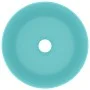 Lavabo de lujo redondo cerámica verde claro mate 40x15 cm by vidaXL, Sinks - Ref: Foro24-147013, Price: 54,39 €, Discount: %