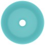 Lavabo de lujo redondo cerámica verde claro mate 40x15 cm by vidaXL, Sinks - Ref: Foro24-147013, Price: 68,27 €, Discount: %