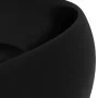 Lavabo de lujo redondo cerámica negro mate 40x15 cm de vidaXL, Lavabos - Ref: Foro24-147008, Precio: 68,51 €, Descuento: %