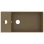 Mattcremefarbenes Keramikwaschbecken mit Überlauf von vidaXL, Sinkt - Ref: Foro24-146996, Preis: 74,09 €, Rabatt: %