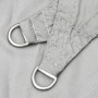 Light grey 100% oxford polyester sail awning 8x6 m by , Umbrellas - Ref: Foro24-4000558, Price: 129,95 €, Discount: %