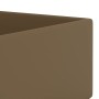 Lavabo con rebosadero cerámica crema mate de vidaXL, Lavabos - Ref: Foro24-146996, Precio: 75,26 €, Descuento: %