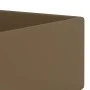 Mattcremefarbenes Keramikwaschbecken mit Überlauf von vidaXL, Sinkt - Ref: Foro24-146996, Preis: 74,09 €, Rabatt: %