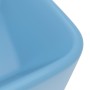 Matte light blue ceramic luxury washbasin 41x30x12 cm by vidaXL, Sinks - Ref: Foro24-147044, Price: 61,93 €, Discount: %