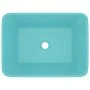 Luxury matte light green ceramic washbasin 41x30x12 cm by vidaXL, Sinks - Ref: Foro24-147046, Price: 61,00 €, Discount: %
