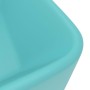 Lavabo de lujo cerámica verde claro mate 41x30x12 cm de vidaXL, Lavabos - Ref: Foro24-147046, Precio: 61,87 €, Descuento: %