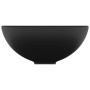 Mattschwarzes, rundes Luxuswaschbecken aus Keramik, 32,5 x 14 cm von vidaXL, Sinkt - Ref: Foro24-146975, Preis: 74,32 €, Raba...