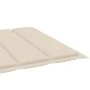 Tumbona de jardín con cojín madera maciza de acacia de , Tumbonas - Ref: Foro24-3061332, Precio: 206,81 €, Descuento: %