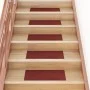 Selbstklebende Leitermatte 15 Stück rot 60x25 cm von , Treppenmatten - Ref: Foro24-326916, Preis: 32,26 €, Rabatt: %