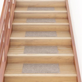 Selbstklebende Treppenmatte 15 Stück creme 60x25 cm von , Treppenmatten - Ref: Foro24-326921, Preis: 39,55 €, Rabatt: %