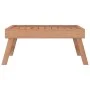 Klapptablett aus massivem Teakholz 55x35x25 cm von , Tabletts - Ref: Foro24-340762, Preis: 39,45 €, Rabatt: %